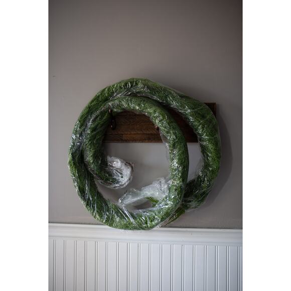 Anthropologie Faux Cedar Garland, Deluxe 108" - Picture 3 of 4